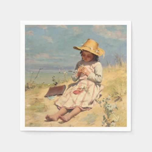 The Young Botanist by Paul Peel Napkins