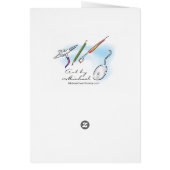 The Young Guitarist Card (Back)