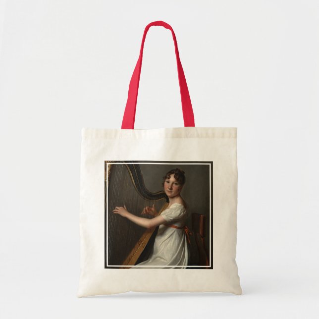 The Young Harpist | 1804-1806 Tote Bag (Front)