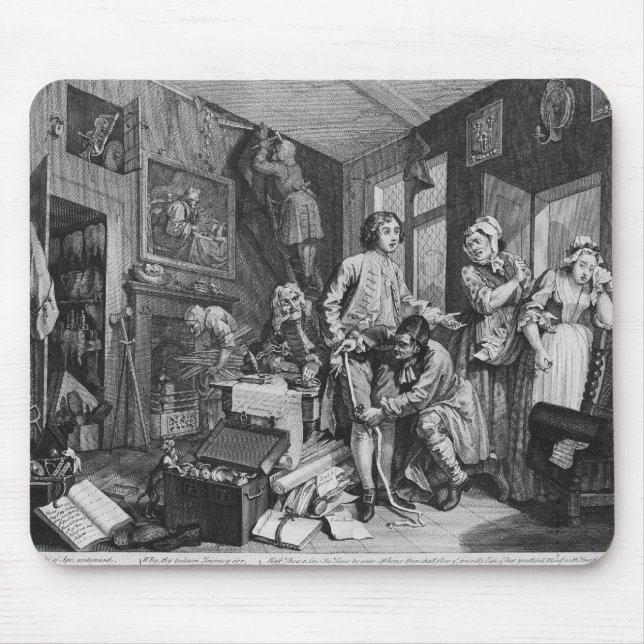 The Young Heir Takes Possession Of Mouse Pad (Front)