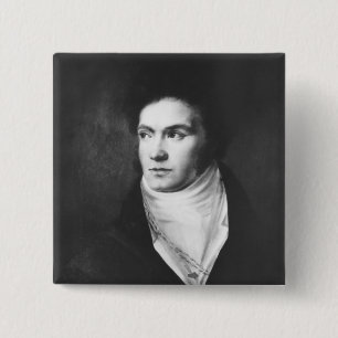 The young Ludwig van Beethoven 1806 Button