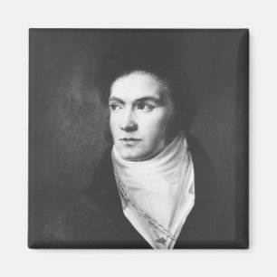 The young Ludwig van Beethoven 1806 Magnet