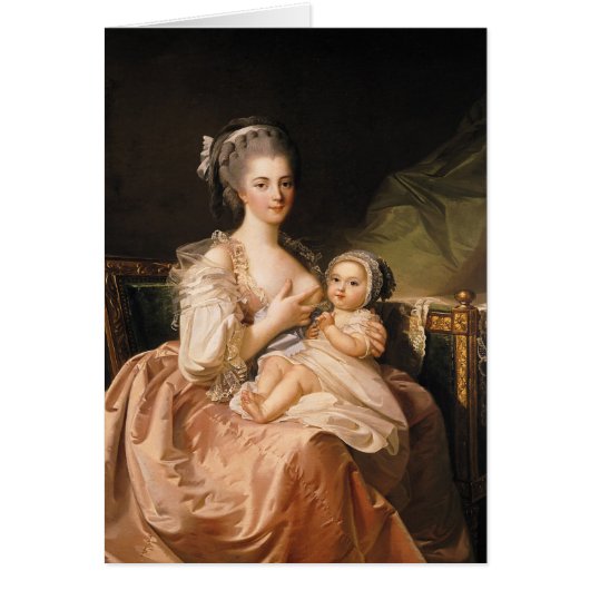 The Young Mother, c.1770-80 Cards (Front)