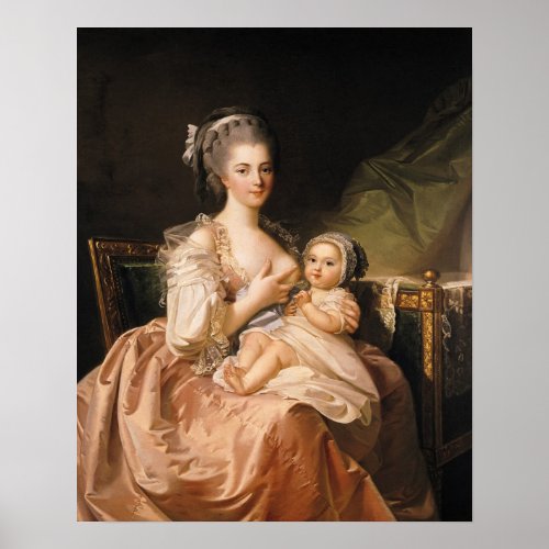 The Young Mother c1770_80 Poster