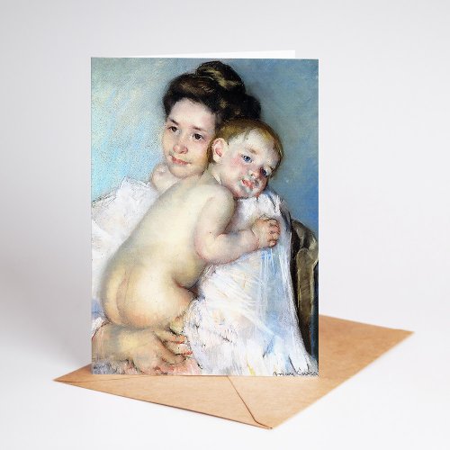 The Young Mother  Mary Cassatt Card
