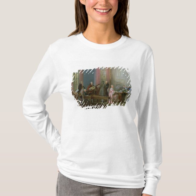 The Young Mozart at the clavichord T-Shirt (Front)