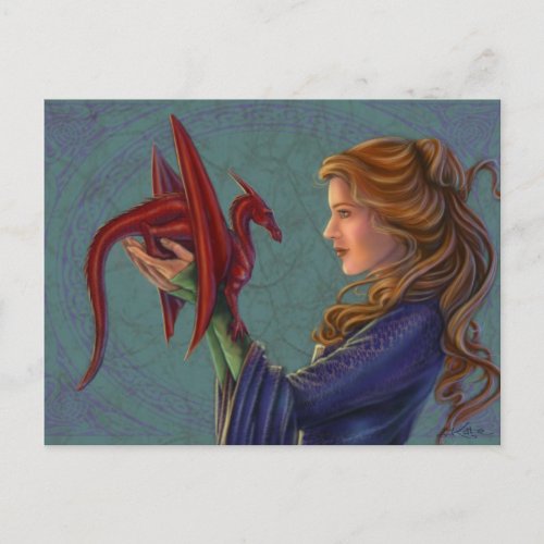 The Young Red Dragon Postcard