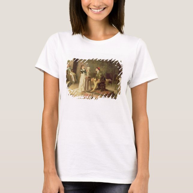 The Young Sculptress (oil on canvas) T-Shirt (Front)