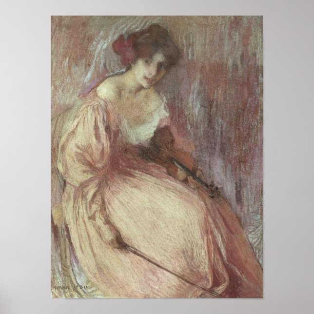 The Young Violinist Poster (Front)