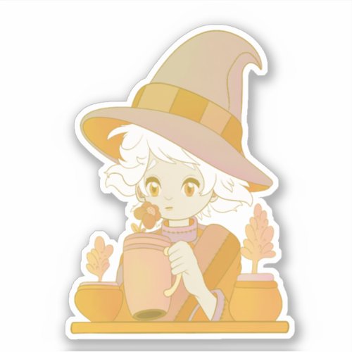 The Young Witch Sticker