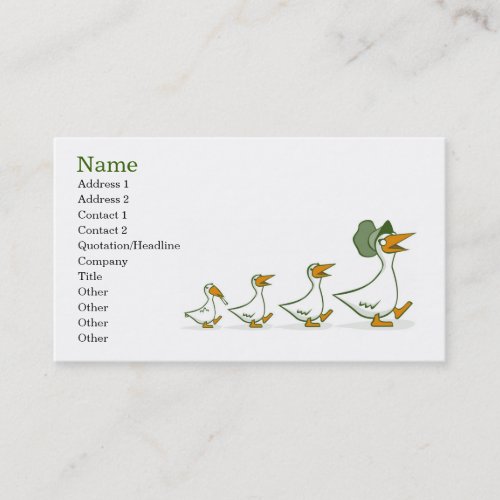 The Youngest Ones Are Always The Troublemakers Business Card