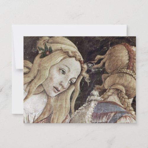 The Youth Of Moses, Detail By Botticelli Sandro Personalized Announcements