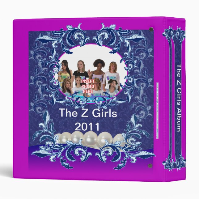 The Z Girls Photo Shots Album Binder (Back/Spine)