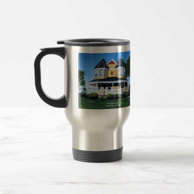 The Zandy Castle Cape Cod Victorian Drinkware Coffee Mug (Left)