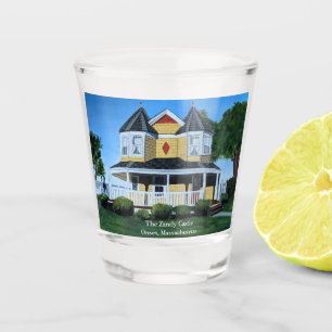 The Zandy Castle Victorian House in Cape Cod Shot Glass