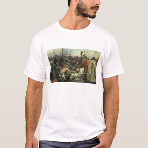 The Zaporozhye Cossacks writing a letter T_Shirt