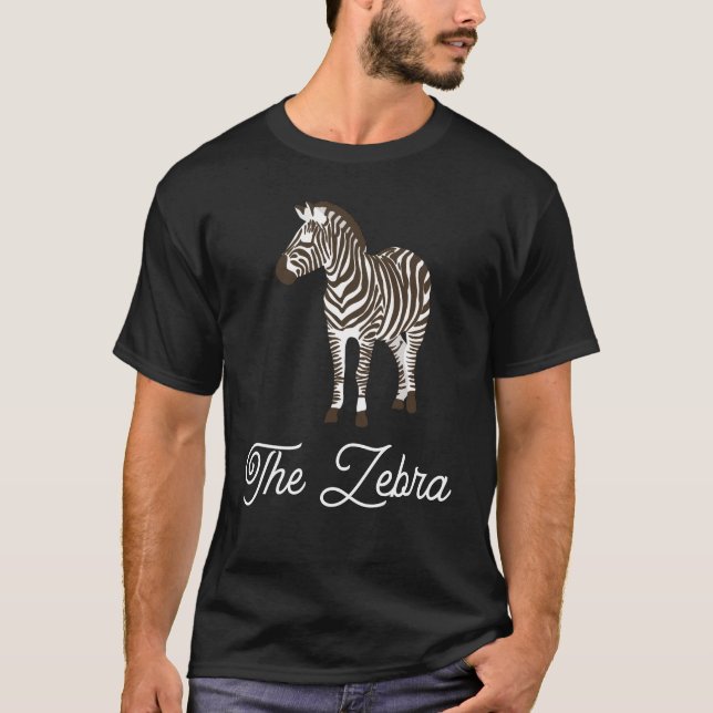 The Zebra Color Block T-Shirt (Front)