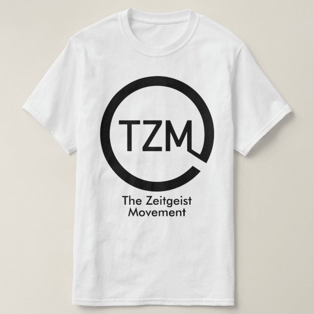 The zeitgeist Movement T-Shirt (Design Front)