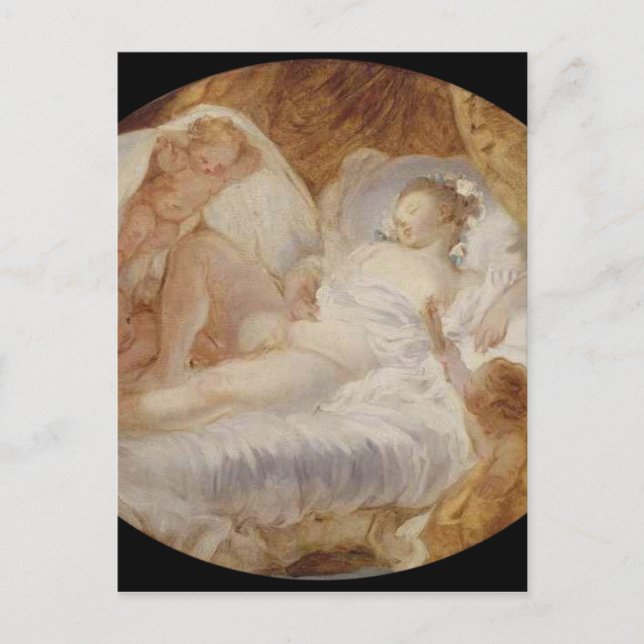 The Zenith by Jean-Honore Fragonard Postcard (Front)