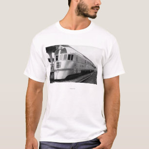 The ZepherStainless Steel Streamlined Train T-Shirt