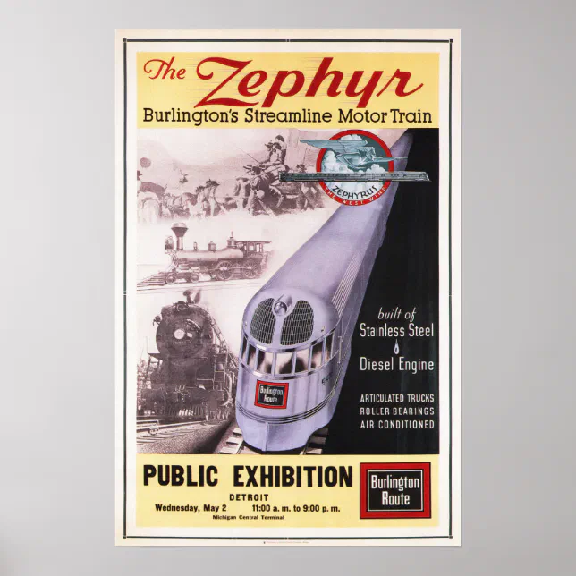 vintage rail posters