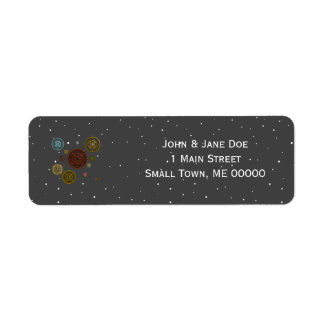 The Zodiac Address Label