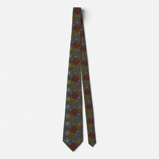 The Zodiac Men's Neck Tie (Front)