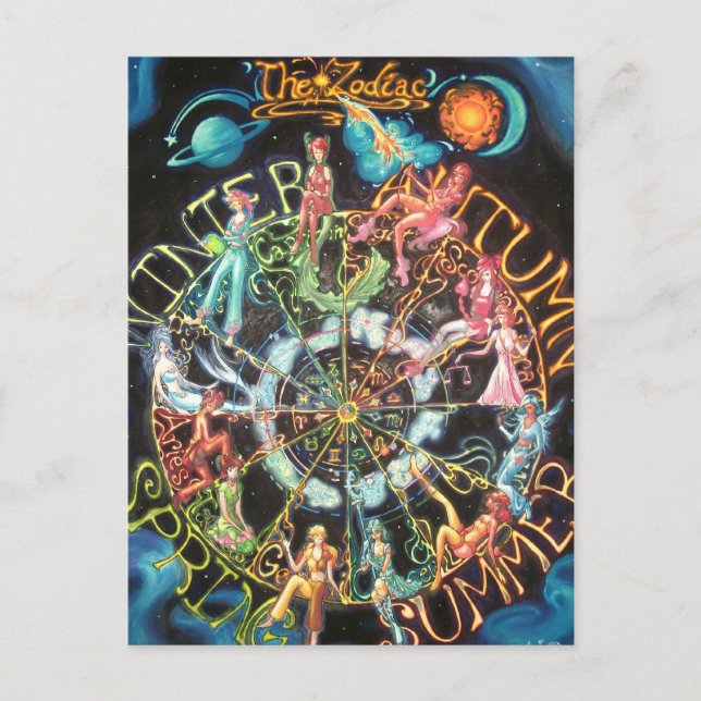 The Zodiac Postcard (Front)
