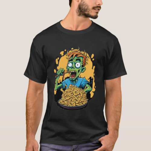 The zombie is Eating T_Shirt