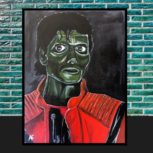 The Zombie Painting by Alfred Fox Canvas Print (Creator Uploaded)