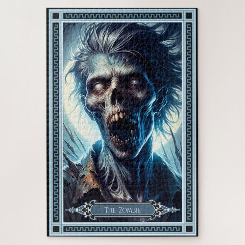 The Zombie Tarot Card Jigsaw Puzzle