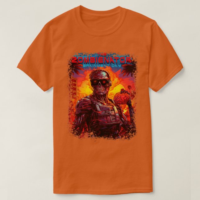 The Zombienator T-Shirt (Design Front)