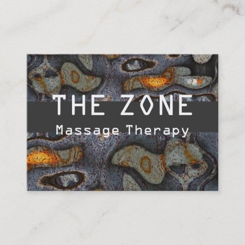 "The Zone" Business Card Template
