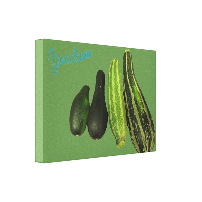 The Zucchinis Canvas Print