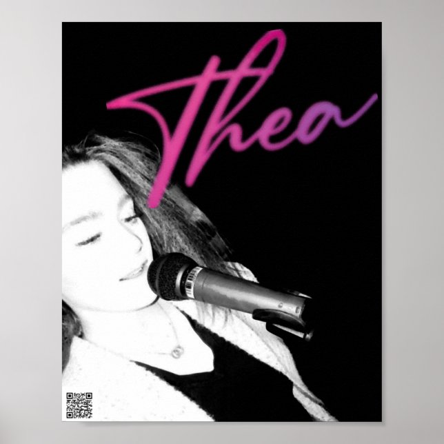 Thea Singing Poster (Front)