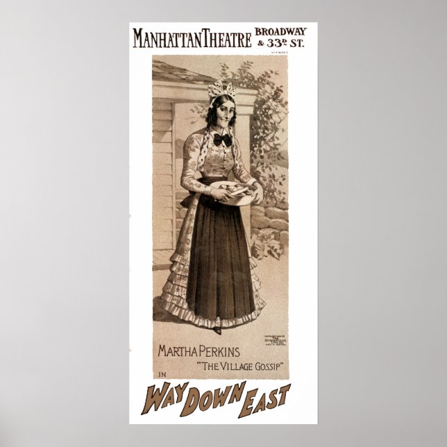 Theater Advertising Poster (Front)