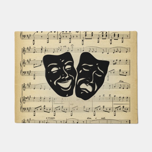 Theater and Music Doormat (Front)