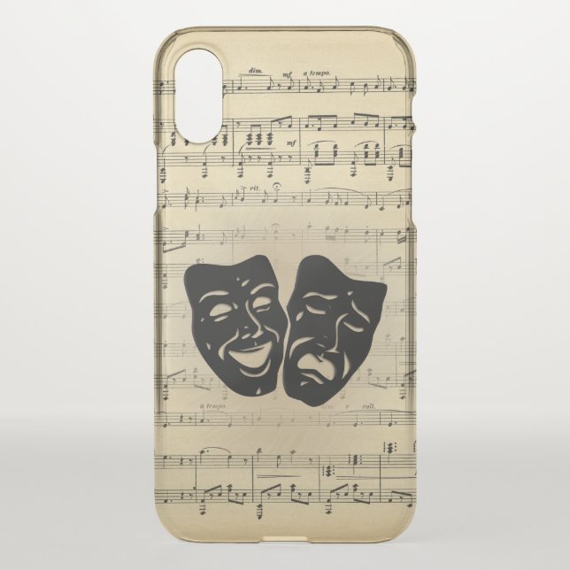 Theater and Music Uncommon iPhone Case (Back)