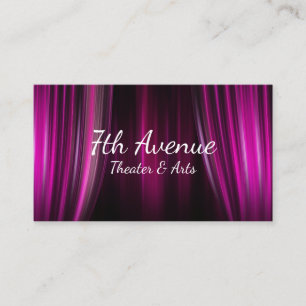 Theater & Arts Business Card