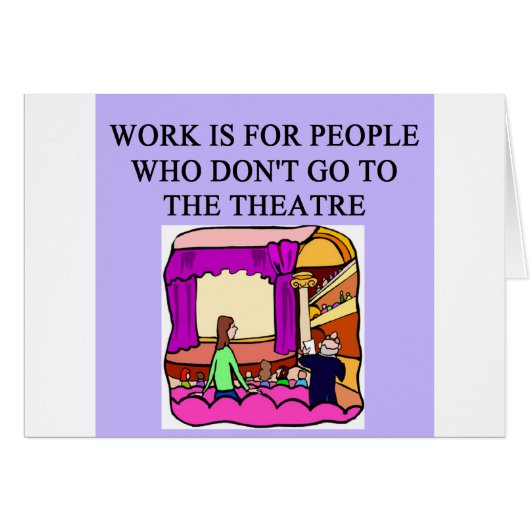 theater beats work cards (Front Horizontal)