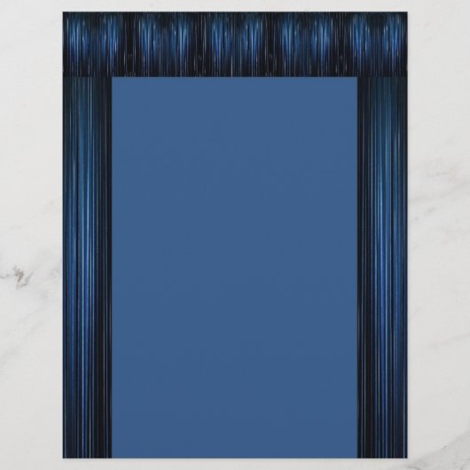Theater Blue Letterhead (Front)