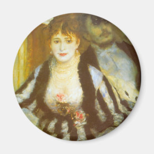 Theater Box by Pierre Renoir, Vintage Fine Art Magnet
