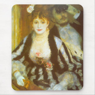 Theater Box by Pierre Renoir, Vintage Fine Art Mouse Pad