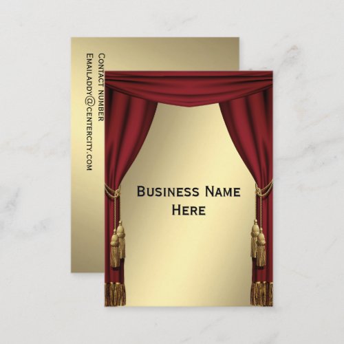 Theater Business Card