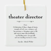 Theater Director Definition Thank You Gift