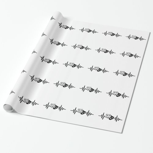 Theater frequency wrapping paper