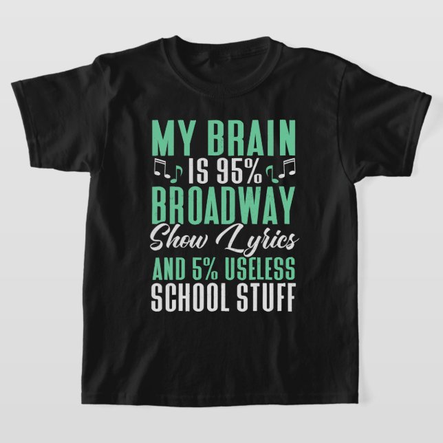 Theater Girl Theatre Actress Acting For Women MP T-Shirt (Laydown)
