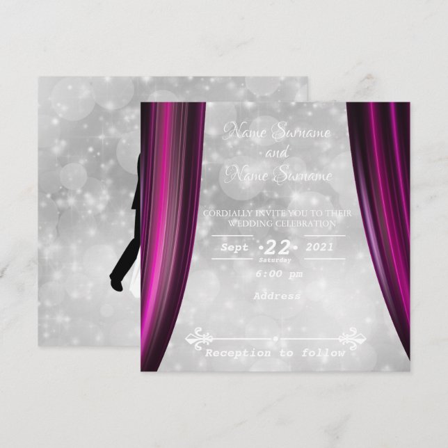Theater Invitation (Front/Back)