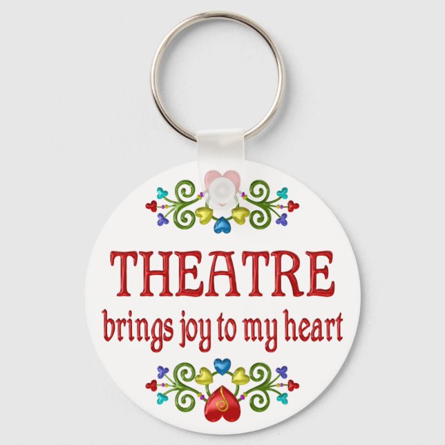 Theater Joy Keychain (Front)