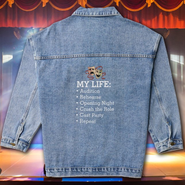 Theater Life Denim Jacket (Creator Uploaded)